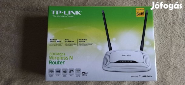 Vezeték nélküli TP-Link WiFi Router 300 Mbit