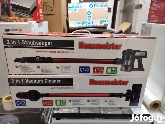 Vezeték nélküli álló porszívó 2 év garanciával eladó
