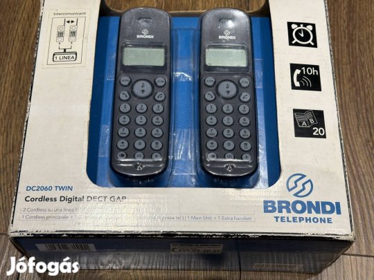 Vezeték nélküli ikertelefon (DECT Twin)