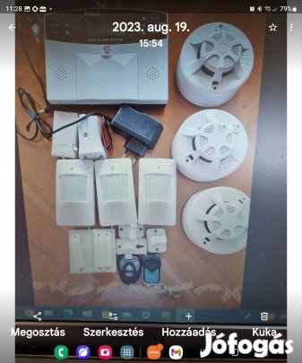 Vezetek nelkuli riaszto rendszer