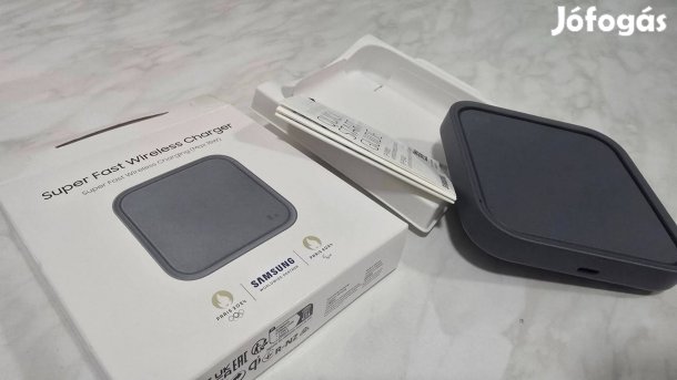 Vezeték nélküli telefontöltő Samsung Super Fast Wireless Charger (15W)