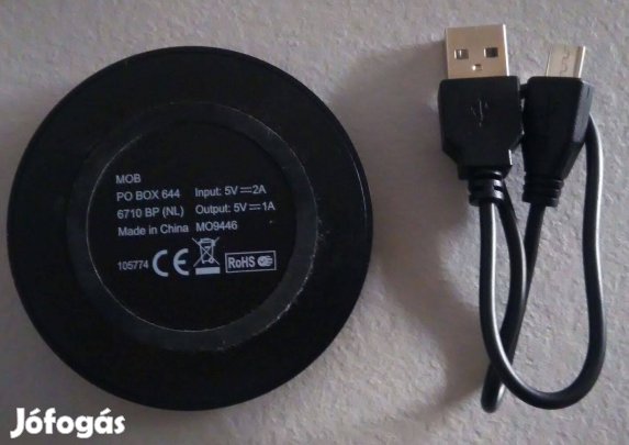 Vezeték nélküli töltő 1A töltési áramerősség