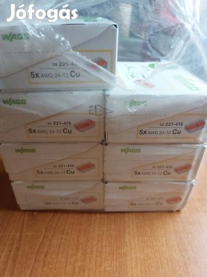 Vezeték összekötő 5-ös csatos wago 