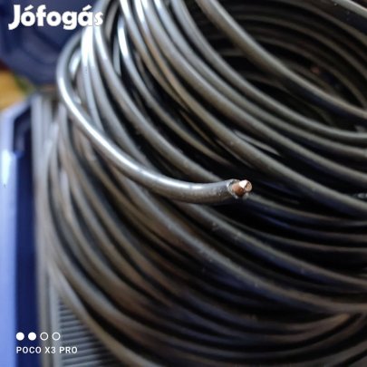 Vezeték tömör kábel réz huzal 4mm2