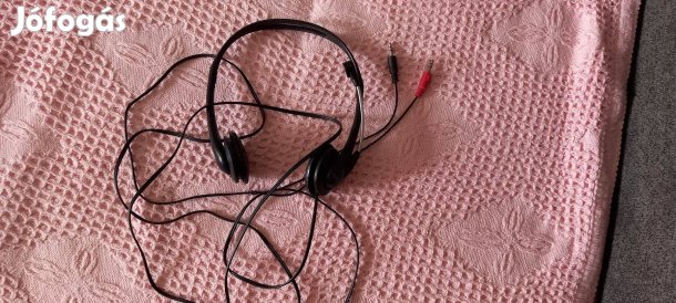 Vezetékes fejhallgató mikrofonnal