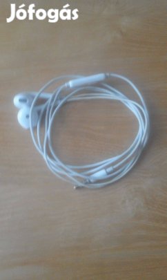 Vezetékes fülhallgató, stereo headset 3.5 mm Jack csatlakozóval