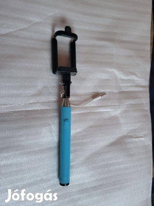 Vezetékes selfie bot / kihúzható selfie stick 3,5 mm jack csatlakozóva