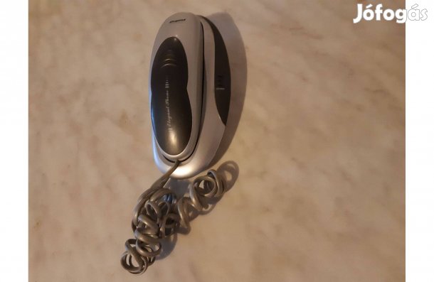Vezetékes telefon ezüst szűrke Elegant Phone