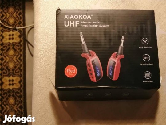 Vezetéknélküli UHF gitár adó/vevő