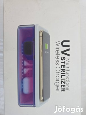 Vezetéknélküli töltő UV-C sterilizáló doboz