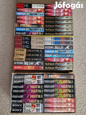 Vhs kazetta bontatlan