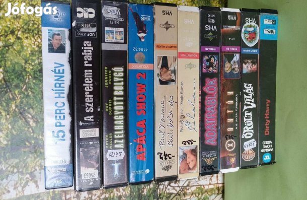 Vhs müsoros video kazetták