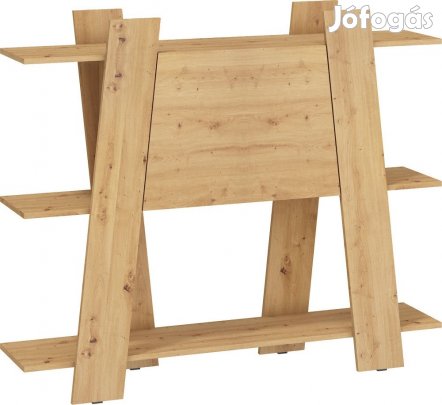 Via-824 tölgy könyvespolc