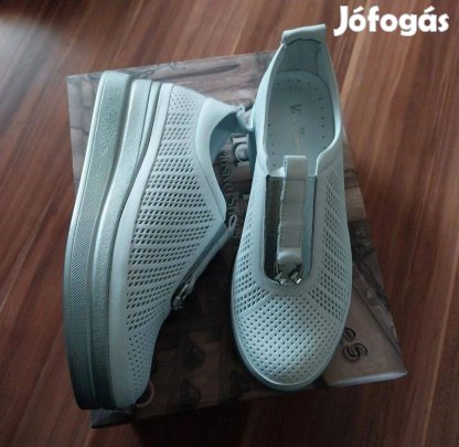 Via Roma fehér tavaszi női cipő