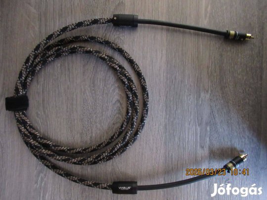 Viablue subwofer rca megkimélt kábel eladó