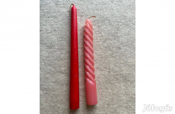 Viasz gyertya 2db