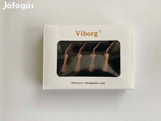 Viborg VS702 vörösréz hangfal villák 4db (végig 8mm -es villával)