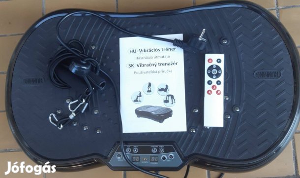 Vibrációs trainer -többfunkciós- távirányítóval eladó