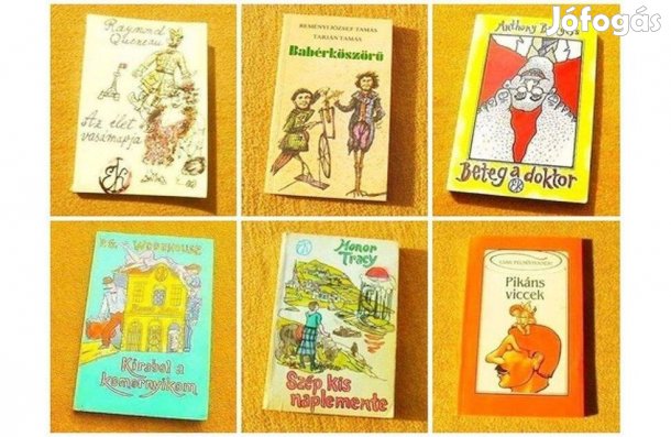 Vicc es, humor os könyvek - (9 kötet)