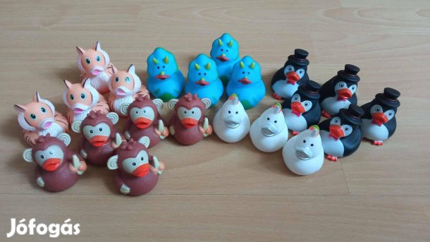 Vicces gumikacsa többféle 500 Ft
