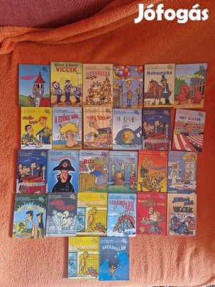 Vicckönyvtár 26db
