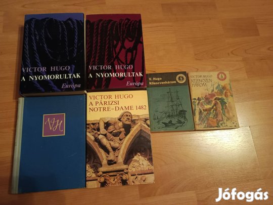 Victor Hugo könyvcsomag / 4 db könyv