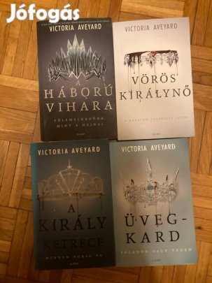 Victoria Aveyard a vörös királynő sorozat