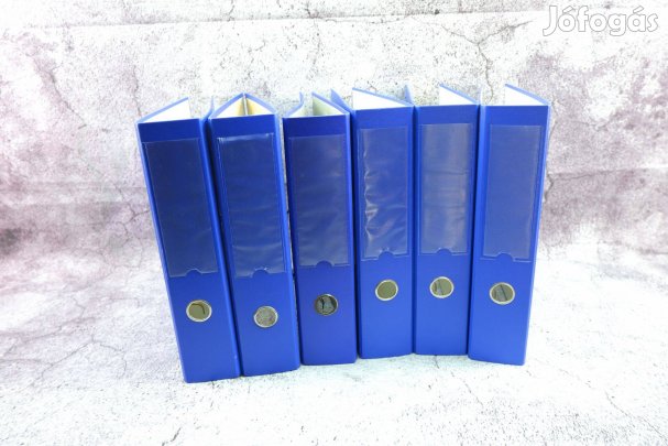 Victoria Basic iratrendező 75mm A4 PP/karton 6db