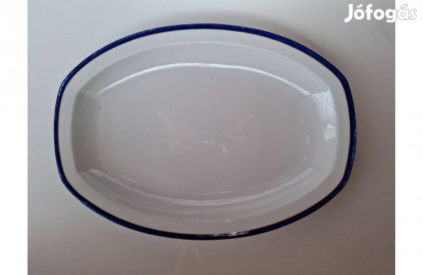 Victoria cseh porcelán pecsenyés sültes tál 37*26 cm