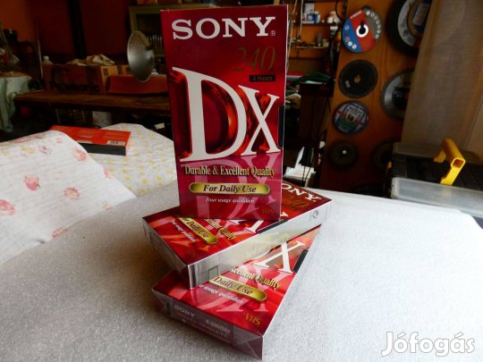 Video kazetták / Sony / 4db egyben