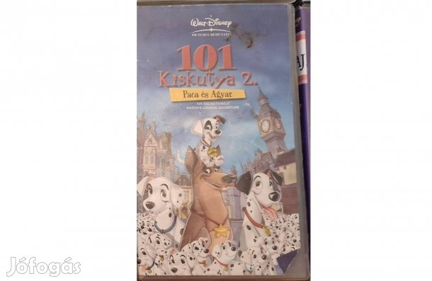 Video kazette (VHS) 101 és 102 kiskutya