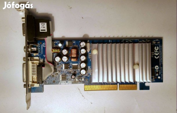 Videokártya Asus N6200 128MB AGP (teszteletlen)