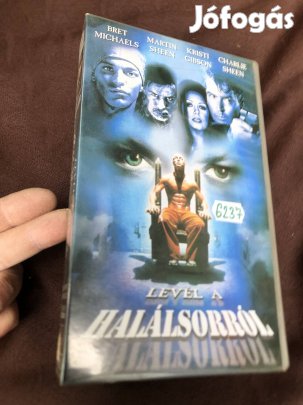 Videókazetta:Levél a halálsorról  film Vhs 1000 Ft 