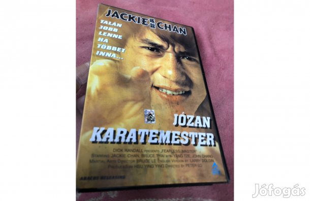 Videókazetta :A józan karatemester Vhs film 1800 Ft