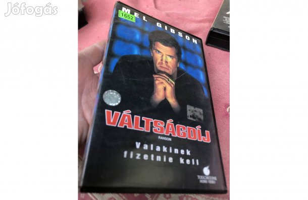Videókazetta :Váltságdíj Vhs film 1000 Ft