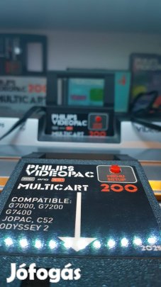 Videopac multi-kazetta Multicart 200 játékkal. + használati utasítás