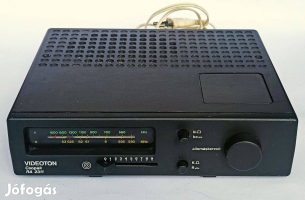 Videoton Csopak rádió RA 2311 régi balatoni nosztalgia készülék