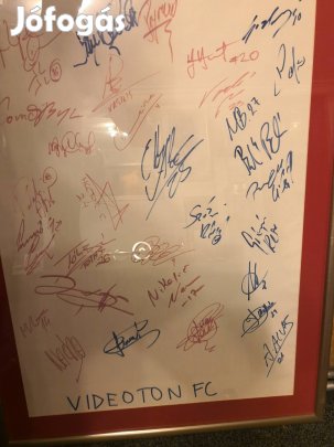 Videoton Fc bajnoki relikvia eladó 