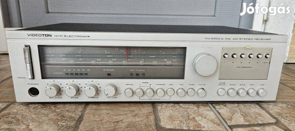 Videoton RA6363S Rádiós erősítő szép Újszerű 