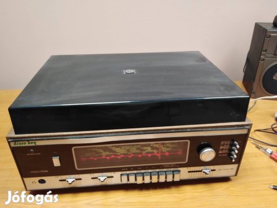 Videoton RA 4312 SG Disco boy lemezjátszó, rádió 