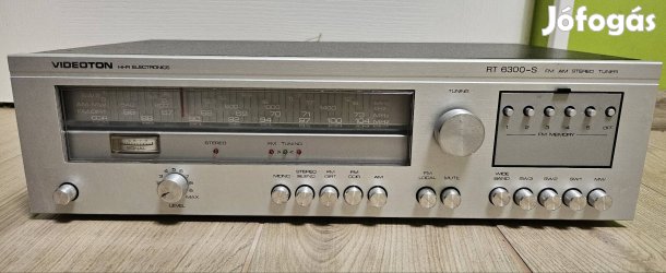 Videoton RT-6300S rádió Tuner szép állapotban 