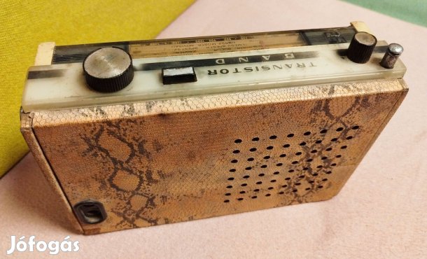 Videoton Strand Rádió 1968. Ritkaság. Fellelt szép állapotban