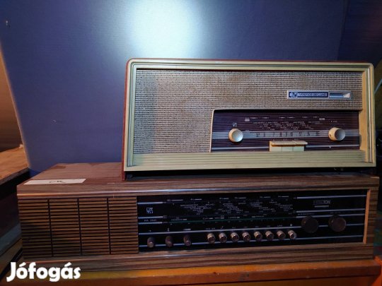 Videoton és Unitra régi retro antik rádió eladó 