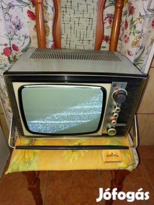 Videoton hordozható tranzisztoros minivizor TV televízió