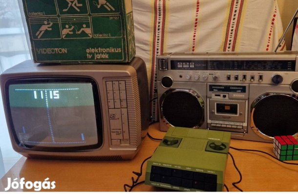 Videoton pong tv foci tv játék dobozzal atari