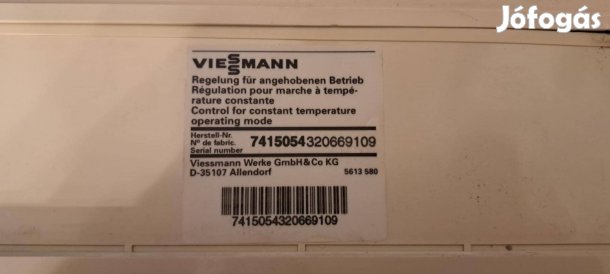 Viessmann 7415054 vezérlőpanel
