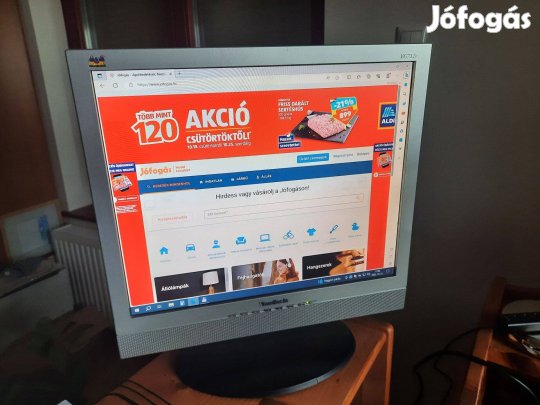 Viewsonic VG712s 17-es LCD monitor