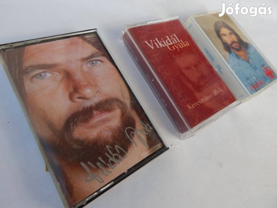 Vikidál Gyula Műsoros Audió kazetták 3-as szettben Eredeti