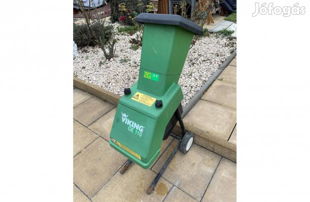 Viking GE110 ágdaráló ágaprító almadaráló Gyümölcsdaráló Szecskázó
