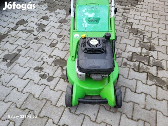 Viking: Kawasaki motoros - önjáró + gyűjtős - újszerű - ipari fűnyíró